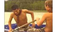 Two gay boys start sucking in boat and go to shore to fuck Thumb
