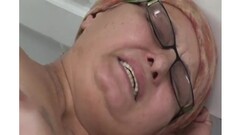 Nasty grandma turns into cum hungry whore for sweet young cock Thumb