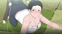Camp With big tits Mom [Extended] GAME #1 Big tits Hot mom camp with my friend Thumb