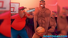 Astros do Basquete - Orgia no vesti&aacute_rio depois do treino Thumb