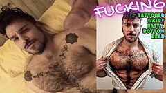 Hairy and cute bottom REALLY A DEEPTHROAT! Fucked Raw By Hunk spanish - Hairy stud assfucked working Thumb