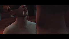 SIMS 4 - Horny Straight Muscle Fucks Twink in Rental House Thumb