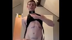 Belgiansissy420 bouncing his sissy clit while riding a dildo like a good whore Thumb