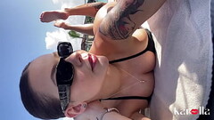 Morena novinha se exibiu no resort e foi pro quarto mamar e levar leitinho no c&uacute_ - www.karoll Thumb