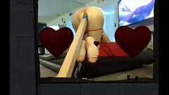 HORNEY SISSY DESTROYING HER ASS WITH PLEASURE USING MULTIPLE DILDOS Thumb