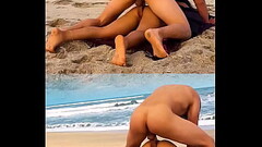 Me folla DESCONOCIDO despues de mostrarle mi culo en playa publica Thumb