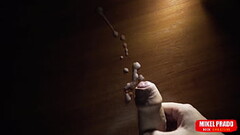 Uncut guy cums on table Thumb