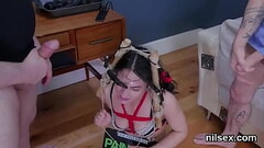 Peculiar cutie is taken in anal hole asylum for awkward treatment Thumb