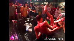 Hot homo fuckfest with ripped studs Thumb