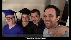 Two Twink Stepson'_s Swap Orgy With Stepdad'_s On Graduation Night - Harvey Sid, Rocky Valla Thumb