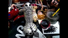 It'_s time to finish painting the little Grey alien - Dildo art business Thumb