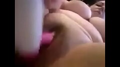 My wife fucking her pussy Thumb