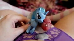 [EroNekoKun] - Cute MLP Trixie licking My Carrot Thumb