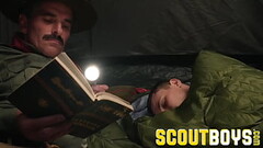 ScoutBoys - Austin Young fucked outside in tent by older Thumb