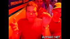 Hard body men partying avid Thumb