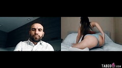 Stepdad makes teen stepdaughter masturbate and spank herself Thumb