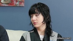 Peculiar teenie was brought in butt hole loony bin for painful therapy Thumb