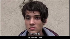 Amateur Skinny Latin Twink Boy Jael Sex With Stranger Azul For Cash POV Thumb