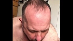 Great Blowjob from hot bearded bear cocksucker Thumb