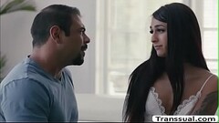 Teen TS Khloe gets anal by her Stepdad Thumb