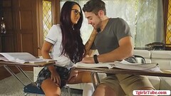 Slut TS student barebacked by her classmate Thumb
