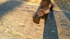 Lady L walking Thumb