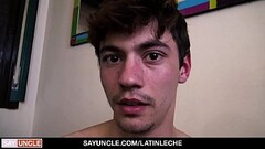 LatinLeche - Cute Latino Twink Gives Up His Hole For Cash Thumb