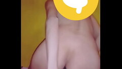Little femboy play with her ass Thumb
