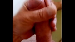 Wanking and cum shot in bath Thumb