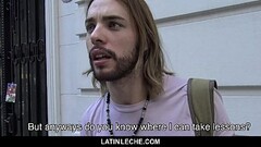 LatinLeche - Latino Kurt Cobain Lookalike Fucks A Horny Cameraman For Cash Thumb