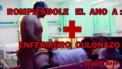 ROMPIENDOLE   EL  ANO  A ENFERMERO ZUMISO ..no fue a chambear por probar mi verga jaaa Thumb