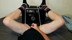 Self bondage: Feet and Legs tied making myself cum Thumb