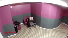 Hard exhibition in a porn cine with Ulla Spicy Thumb