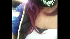 KDA Akali Trap Cosplay cums Thumb