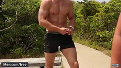 Roman Todd and Tobias - Fire Island Fuckfest Part 2 - Drill My Hole - Trailer preview - Men.com Thumb