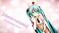 Hatsune Miku in Become of Nurse by [Piconano-Femto] Thumb
