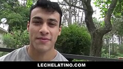 Inked Latin Punk Takes RAW Hung Cock For Cash Thumb