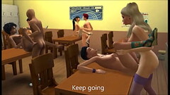 The Sims XXX In school Thumb