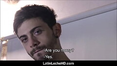 Two Gay Latino Guys Wake Up Straight Guy For Gay For Pay Fucking Thumb