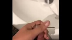 Black Hairy light skin jacking off Thumb