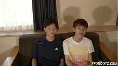 Japanese teen blows load Thumb