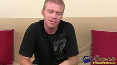 Cute young homo has sweet cock blown and returns the favor Thumb