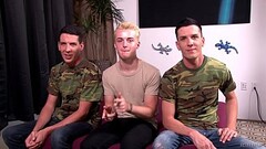 ActiveDuty Straight Military TWINS Bareback Young Boy Thumb