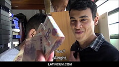 Spanish Latino Twink Paid Cash To Fuck His Straight Friend On Camera Thumb