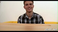 Raw and steamy sexy rimming for tough gay stud Thumb